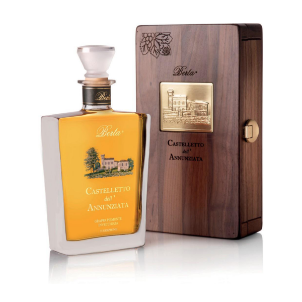 GRAPPA Castelletto dell'Annunziata 2° Edizione 43%, wooden case