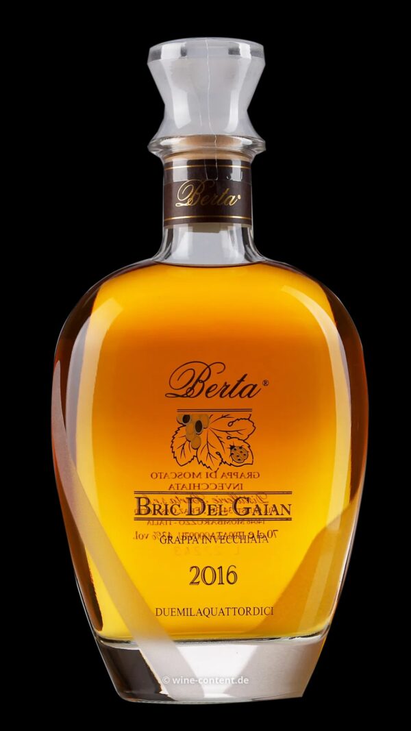 GRAPPA Bric del Gaian MOSCATO 2016 43%