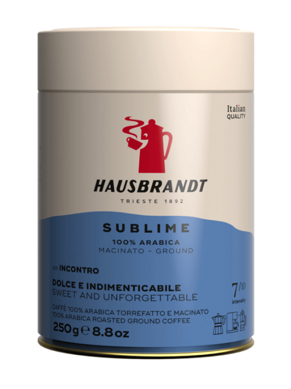 Káva mletá SUBLIME 100% arabica MOKA plech