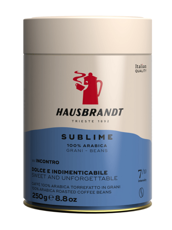 Káva zrnková SUBLIME 100% arabica plech