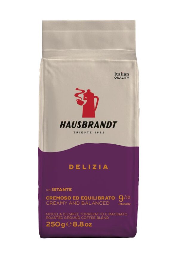 Hausbrandt Káva mletá DELIZIA vákuum